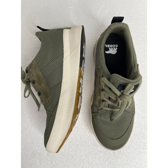 Sorel women’s Out N About III waterproof low sneakers olive green size 8 - Picture 6 of 9